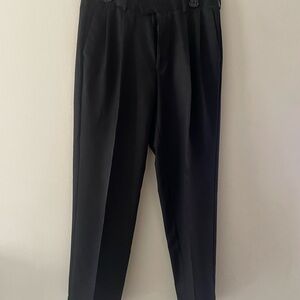 Perry Ellis Elegant Black Trousers